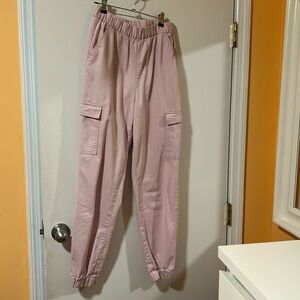Clearance❗️Lilac Mid Waist Pants With Pockets Size 4 by H&M